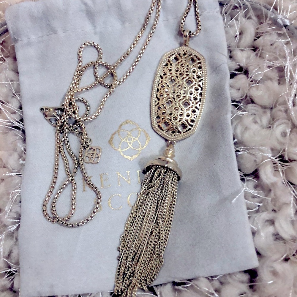 Kendra Scott tassel necklace